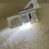 New handheld LED light 20x / 60x mobile phone holder magnifying glass portable banknote inspection high-definition microscope Application Scenario